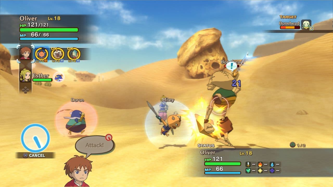 Captura 5 de Ni no Kuni: Wrath of the White Witch