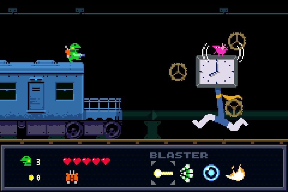 Captura 1 de Kero Blaster