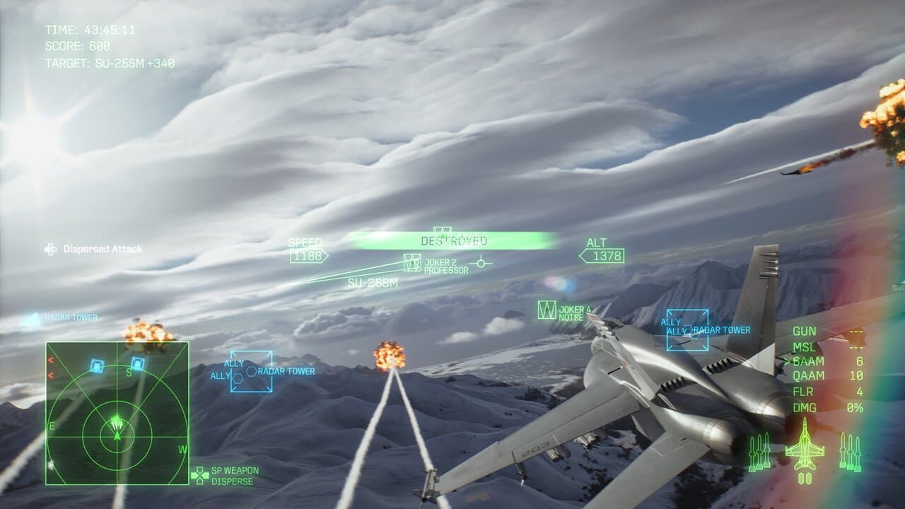 Captura 3 de Ace Combat 8: Wings of Theve