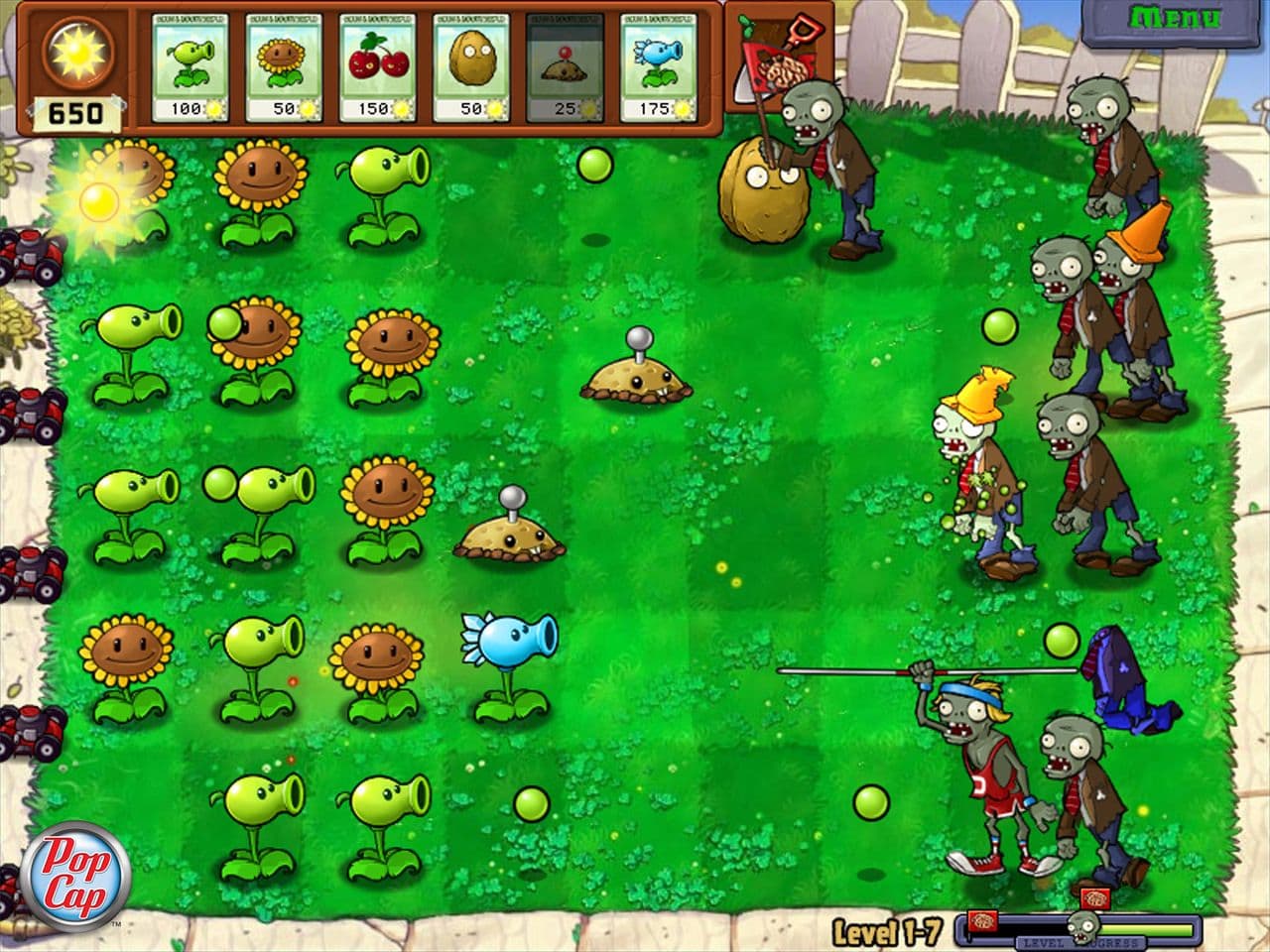 Captura 2 de Plants vs. Zombies