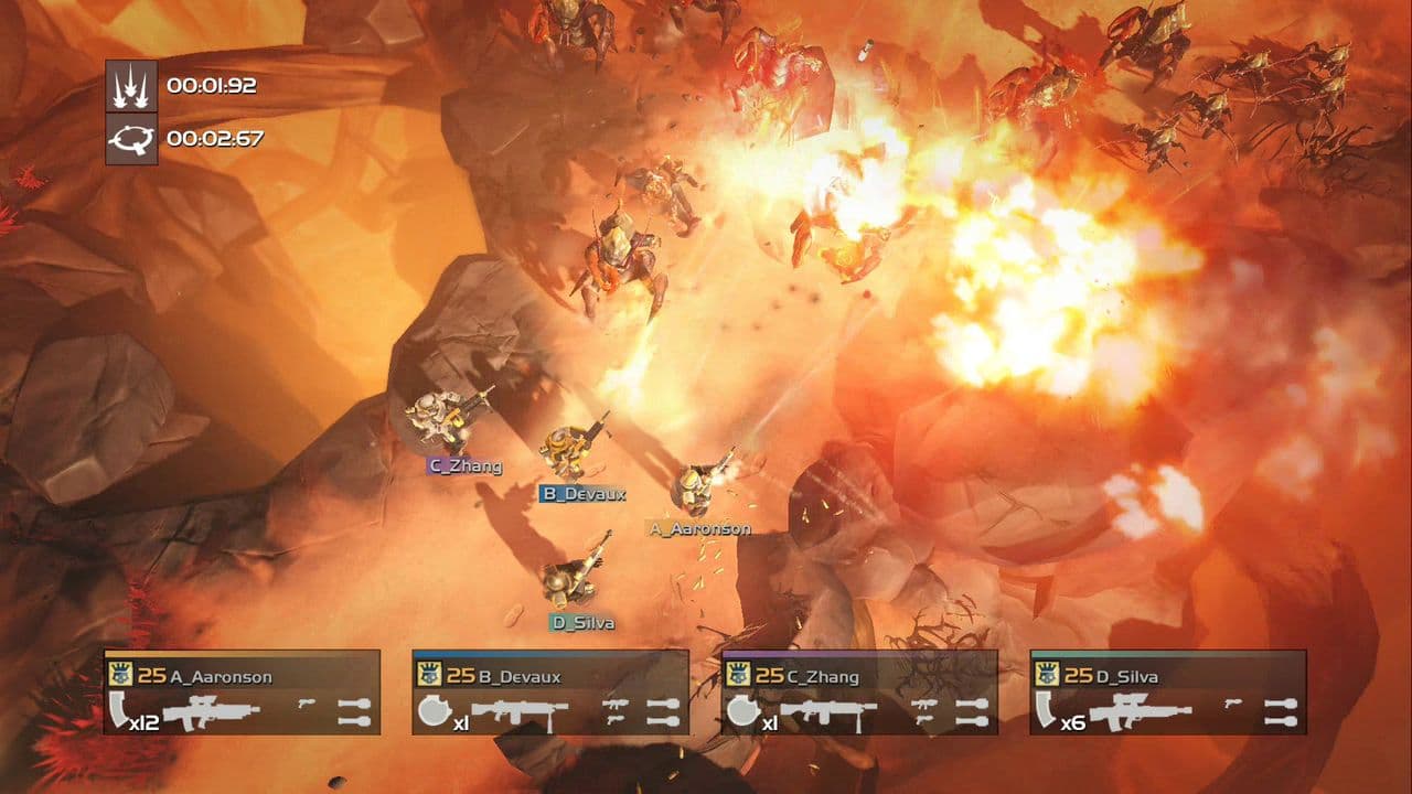 Captura 1 de HELLDIVERS