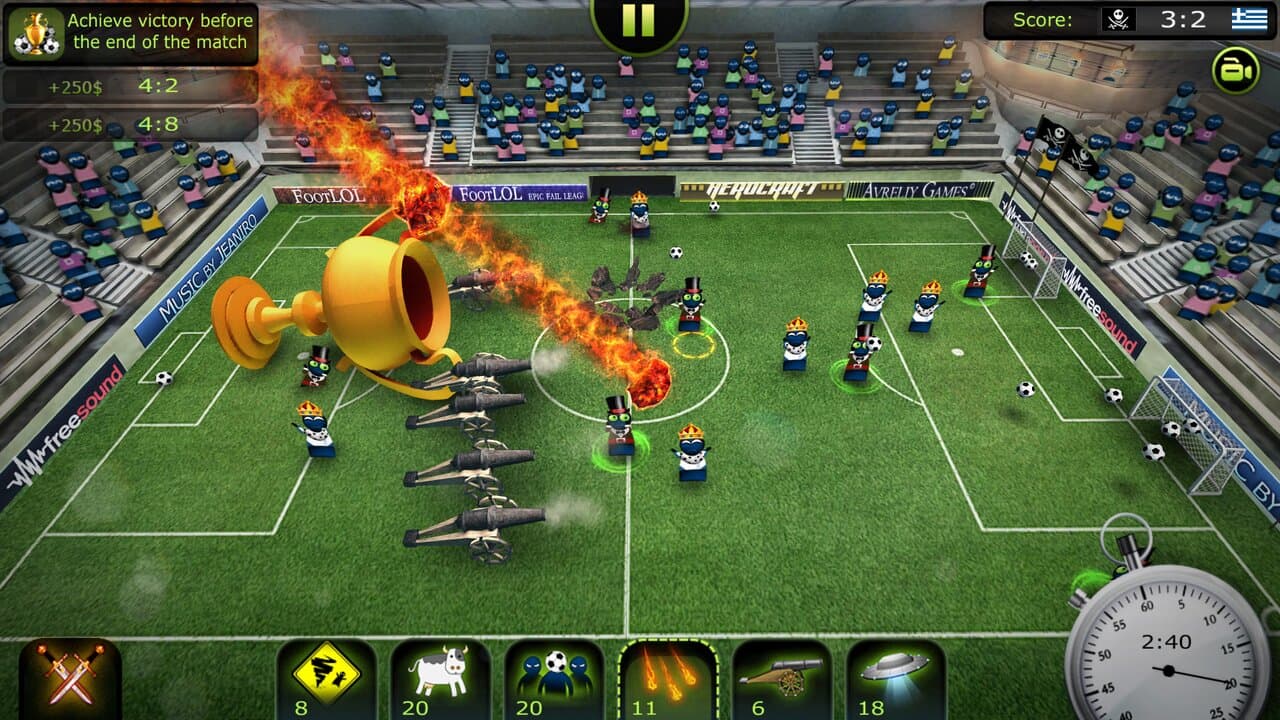 Captura 5 de FootLOL: Epic Fail League