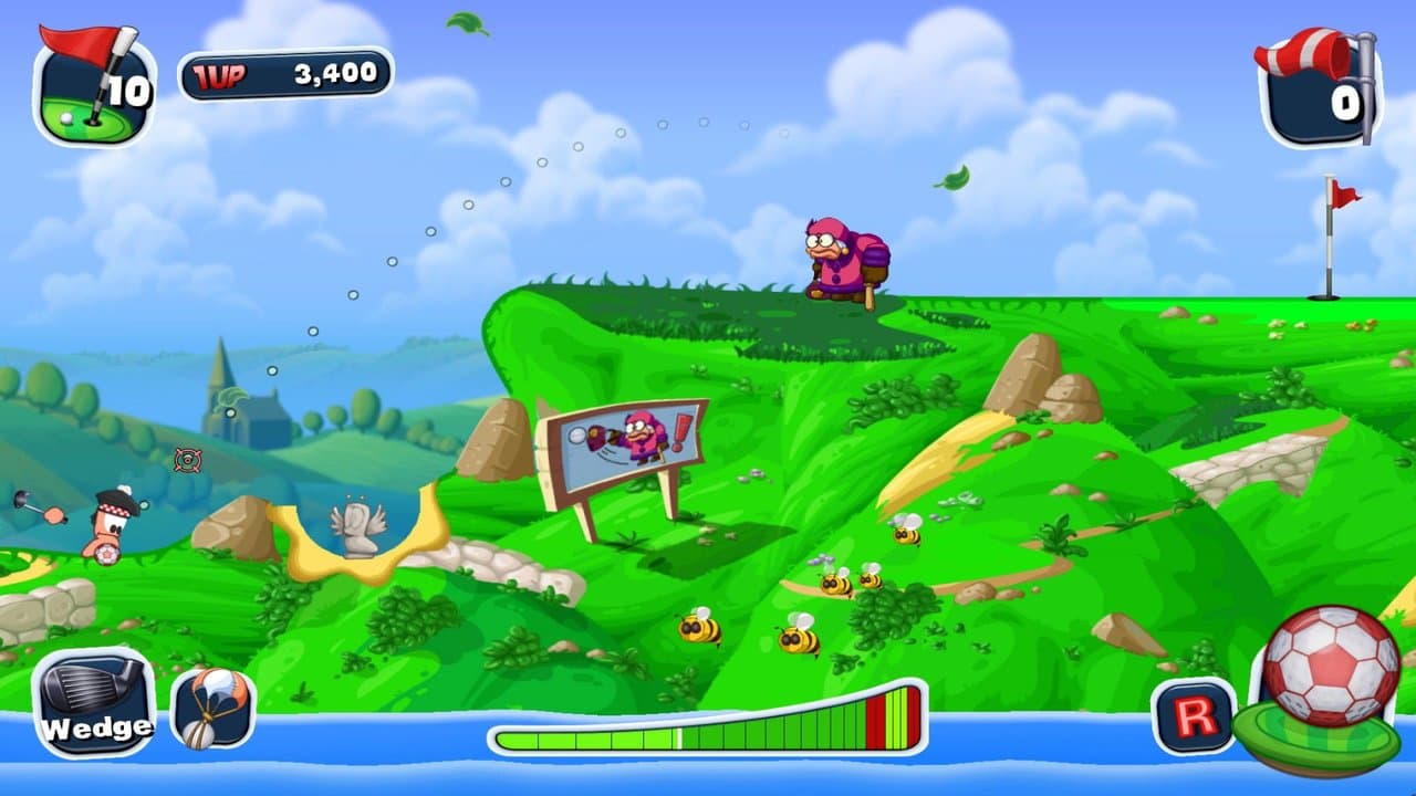 Captura 4 de Worms Crazy Golf