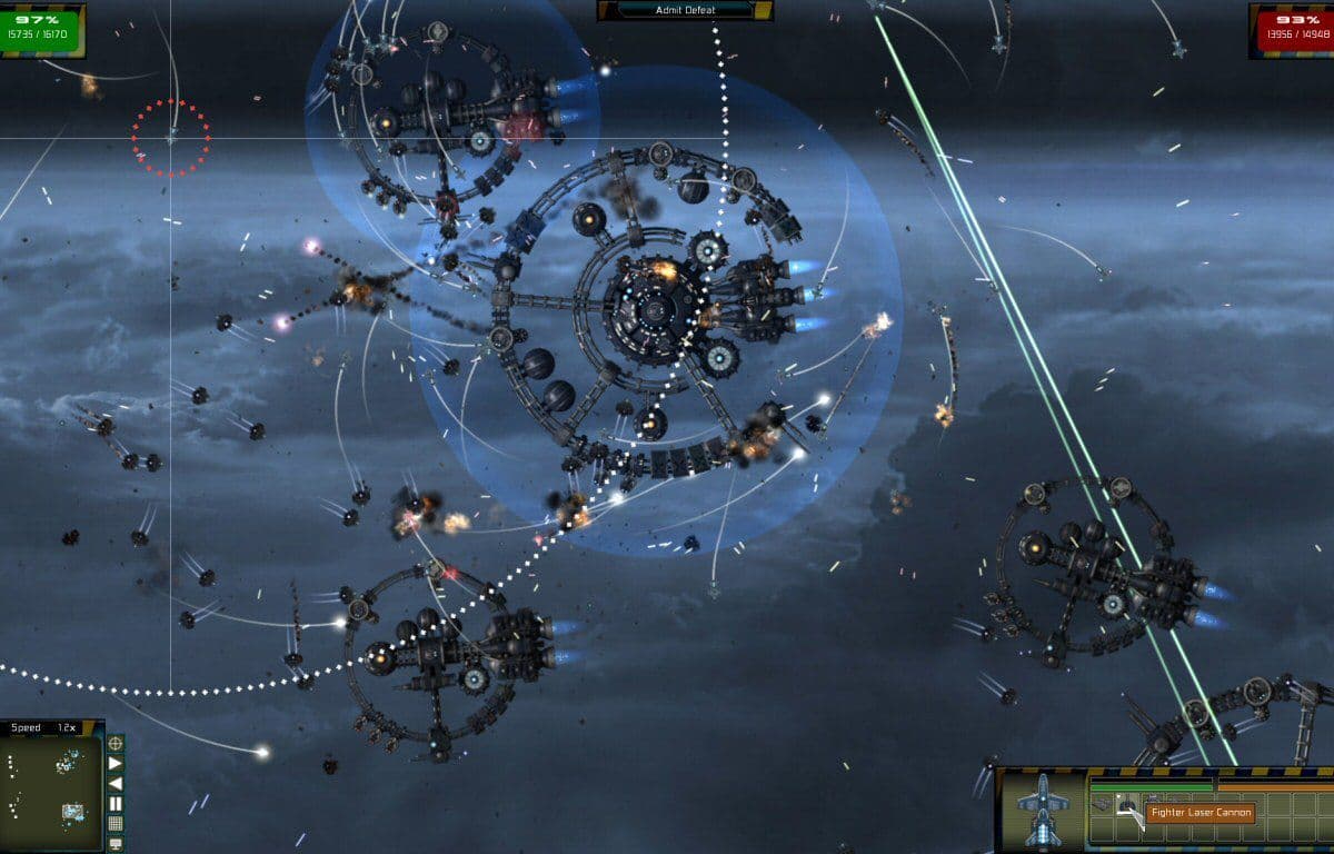 Captura 2 de Gratuitous Space Battles