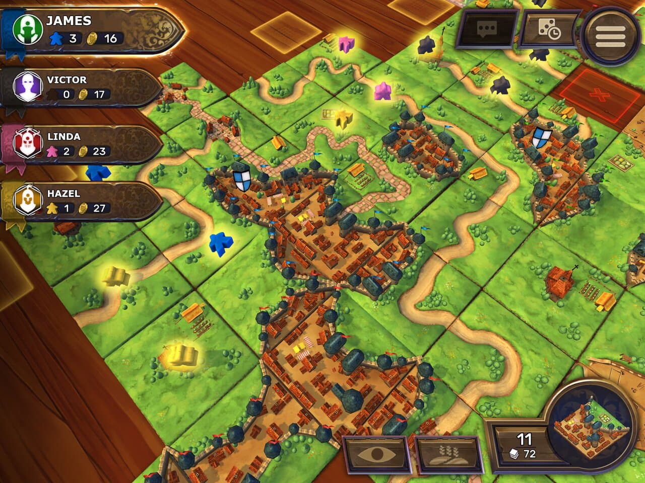 Captura 1 de Carcassonne