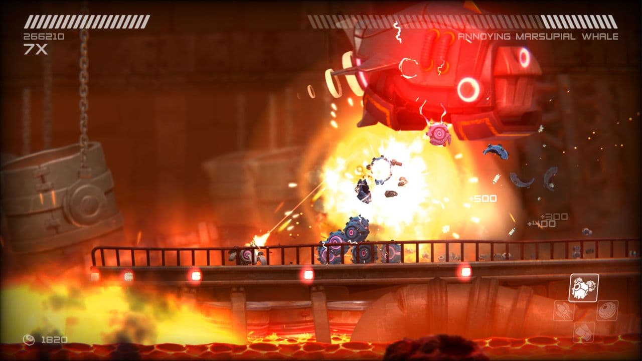 Captura 1 de RIVE: Wreck, Hack, Die, Retry!