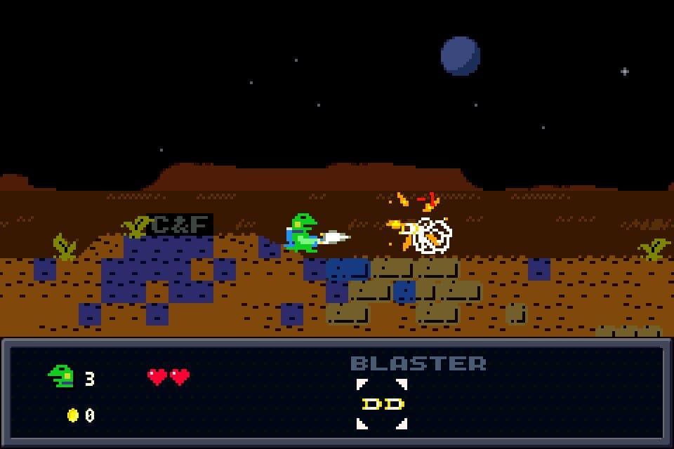 Captura 3 de Kero Blaster