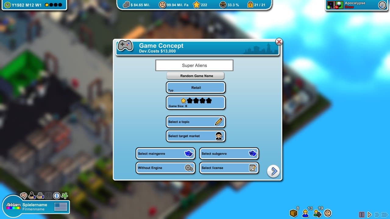Captura 4 de Mad Games Tycoon