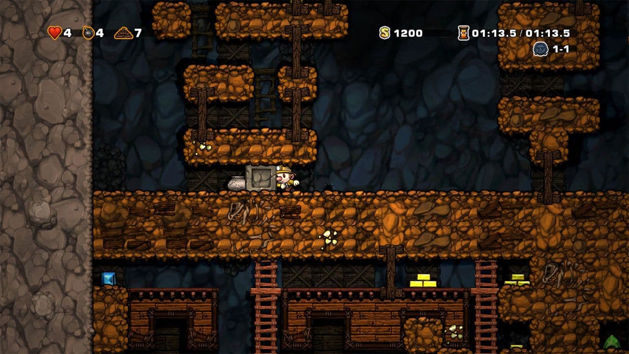 Captura 3 de Spelunky