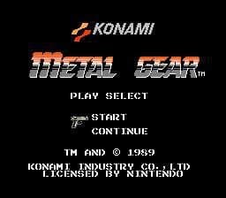 Captura 1 de Metal Gear