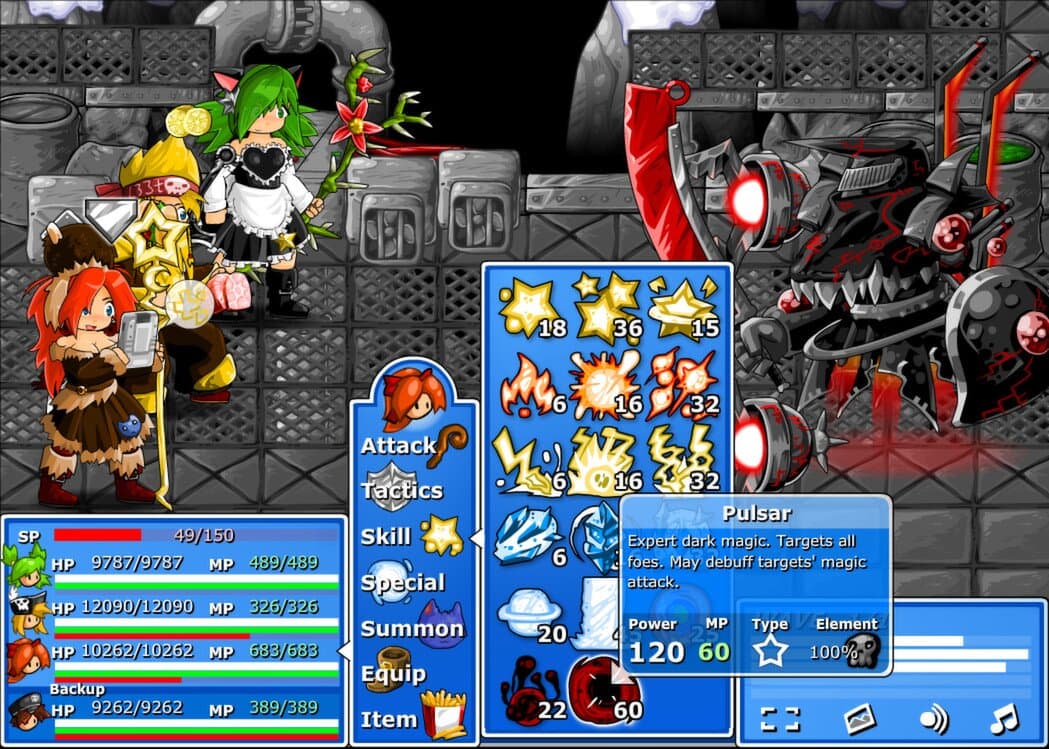 Captura 1 de Epic Battle Fantasy 4