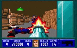 Captura 2 de Wolfenstein 3D