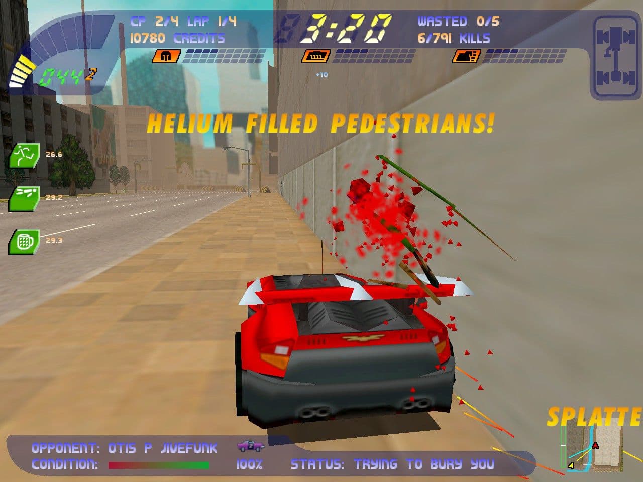 Captura 2 de Carmageddon 2: Carpocalypse Now