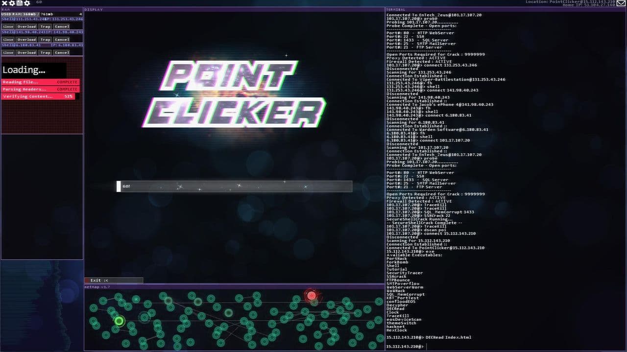 Captura 2 de Hacknet