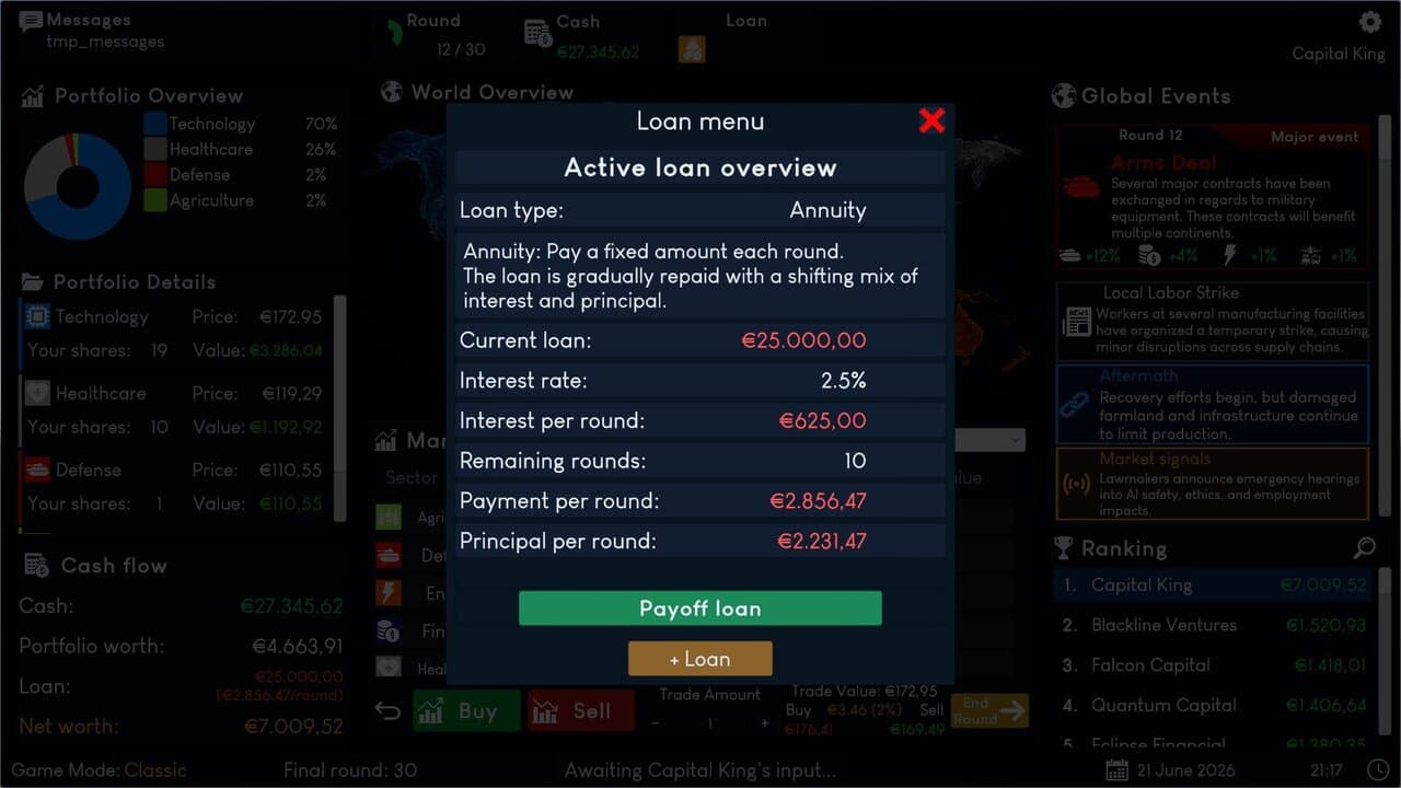 Captura 5 de Crisis Capital