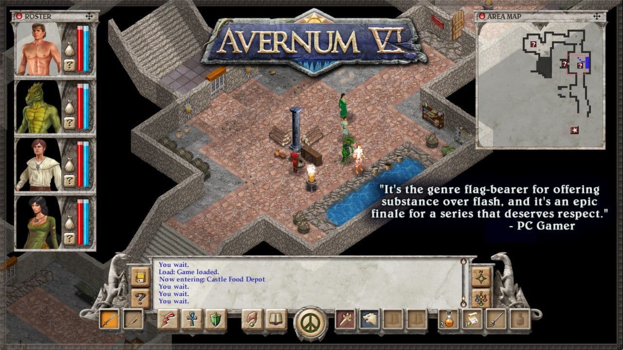 Captura 1 de Avernum 6