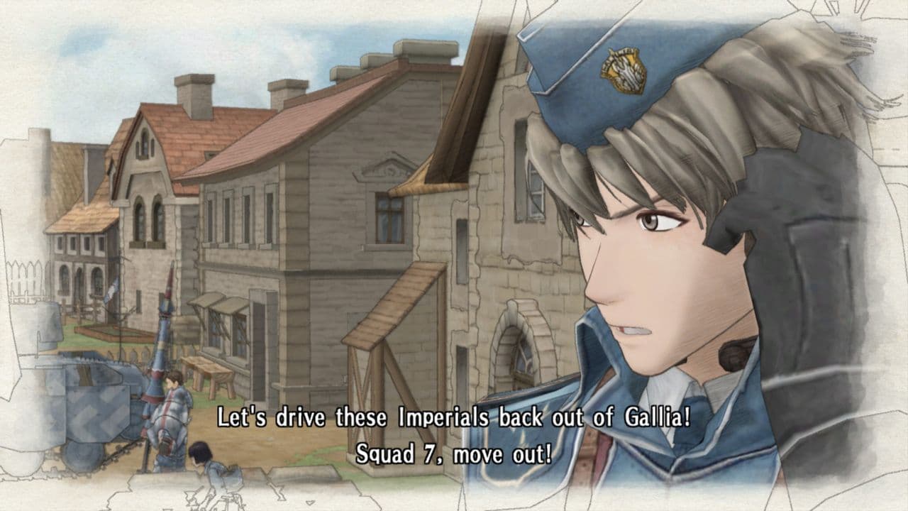 Captura 1 de Valkyria Chronicles