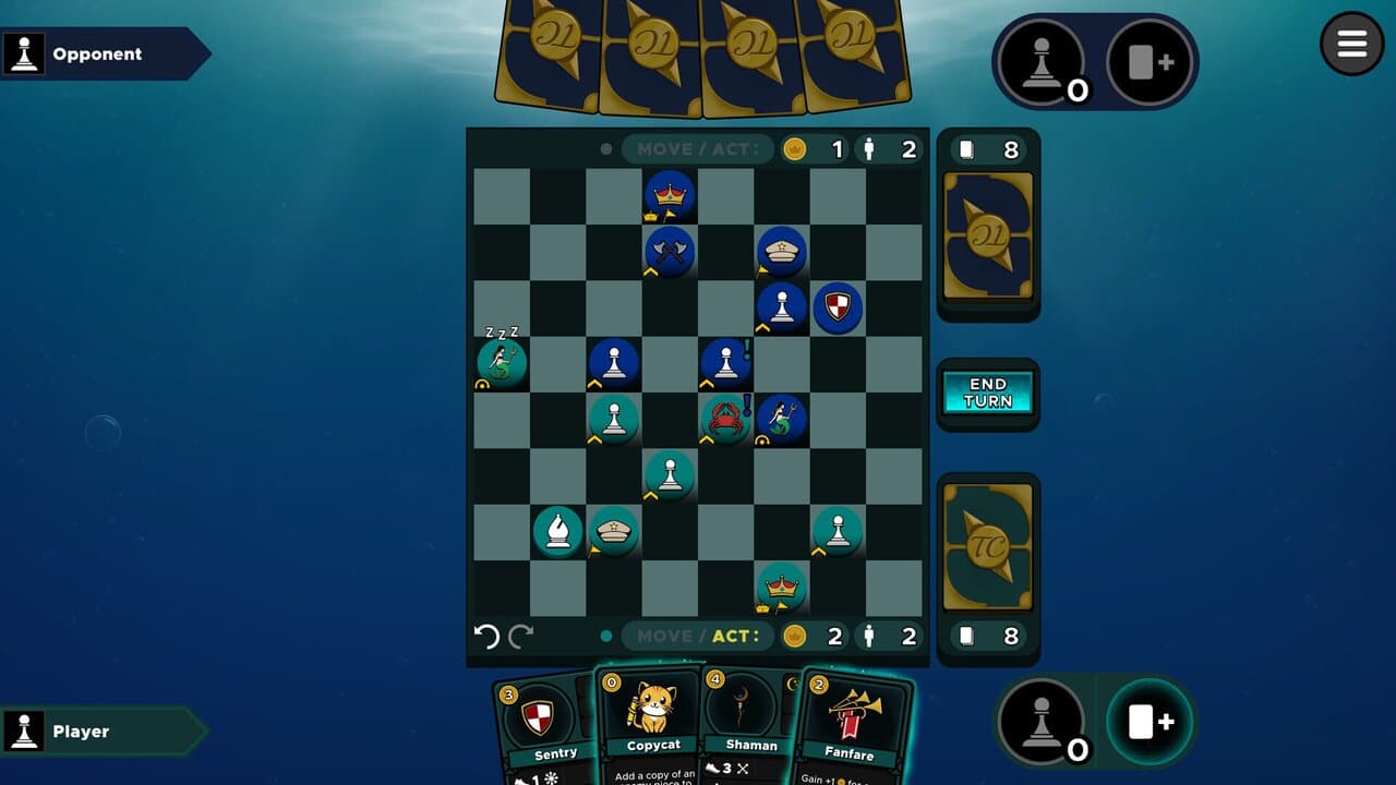 Captura 2 de Top Check: A Chess Card Game