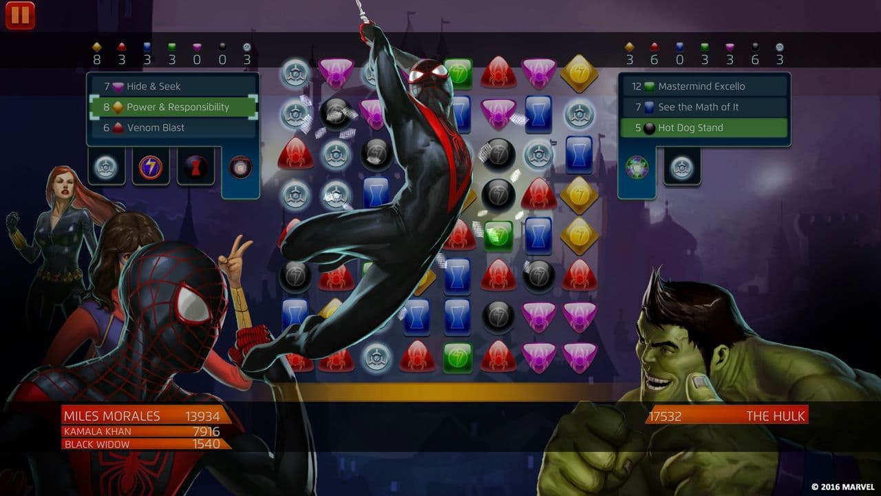 Captura 2 de Marvel Puzzle Quest