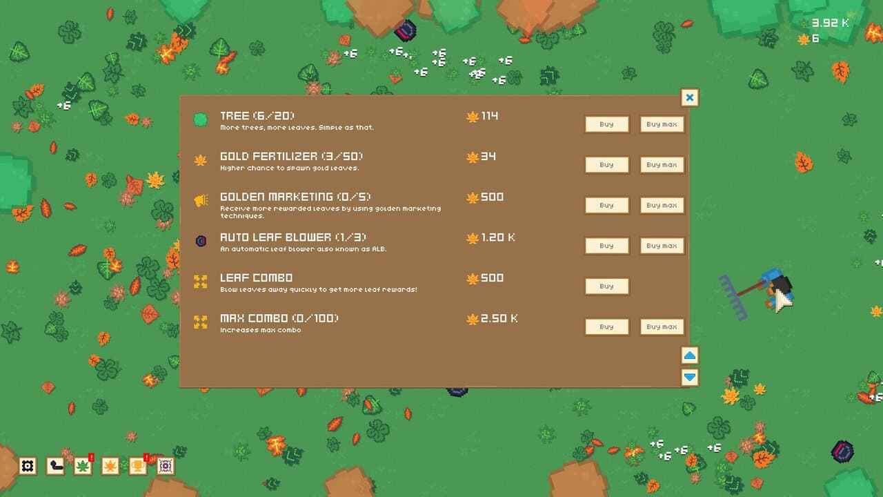 Captura 3 de Leaf Blower Revolution - Idle Game