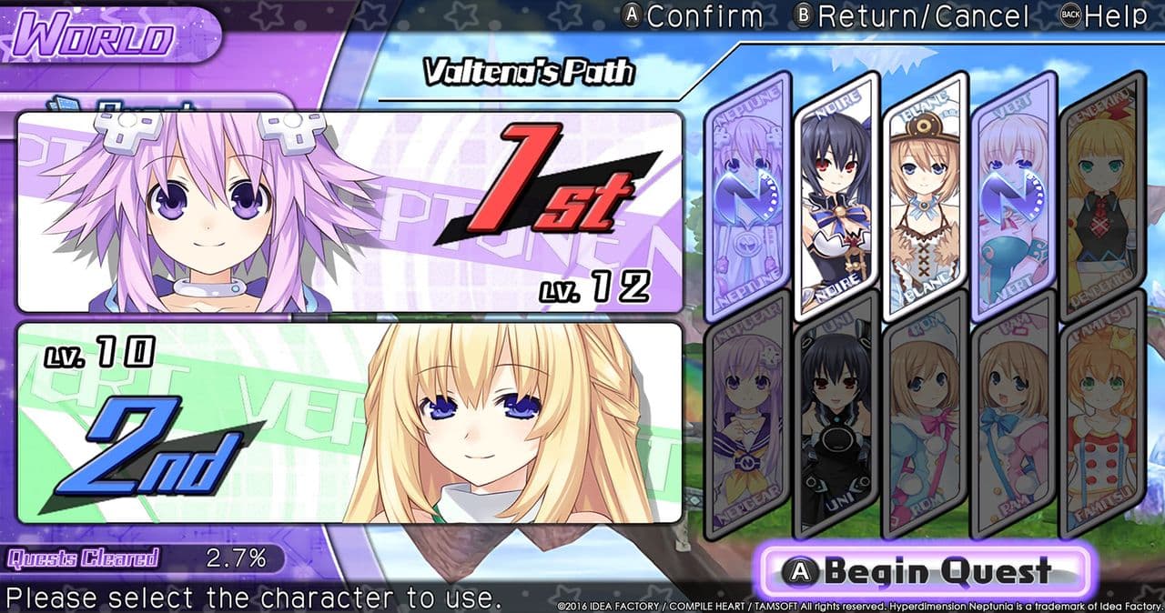 Captura 6 de Hyperdimension Neptunia U: Action Unleashed