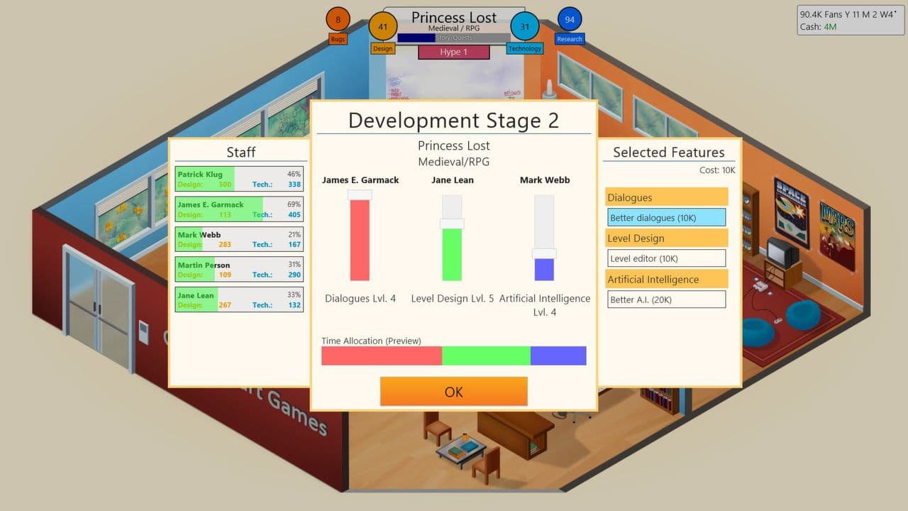 Captura 4 de Game Dev Tycoon