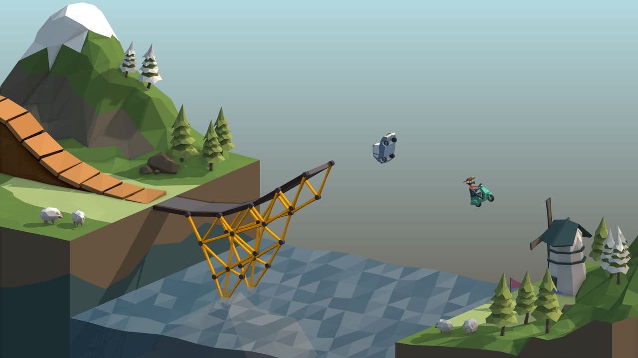 Captura 1 de Poly Bridge