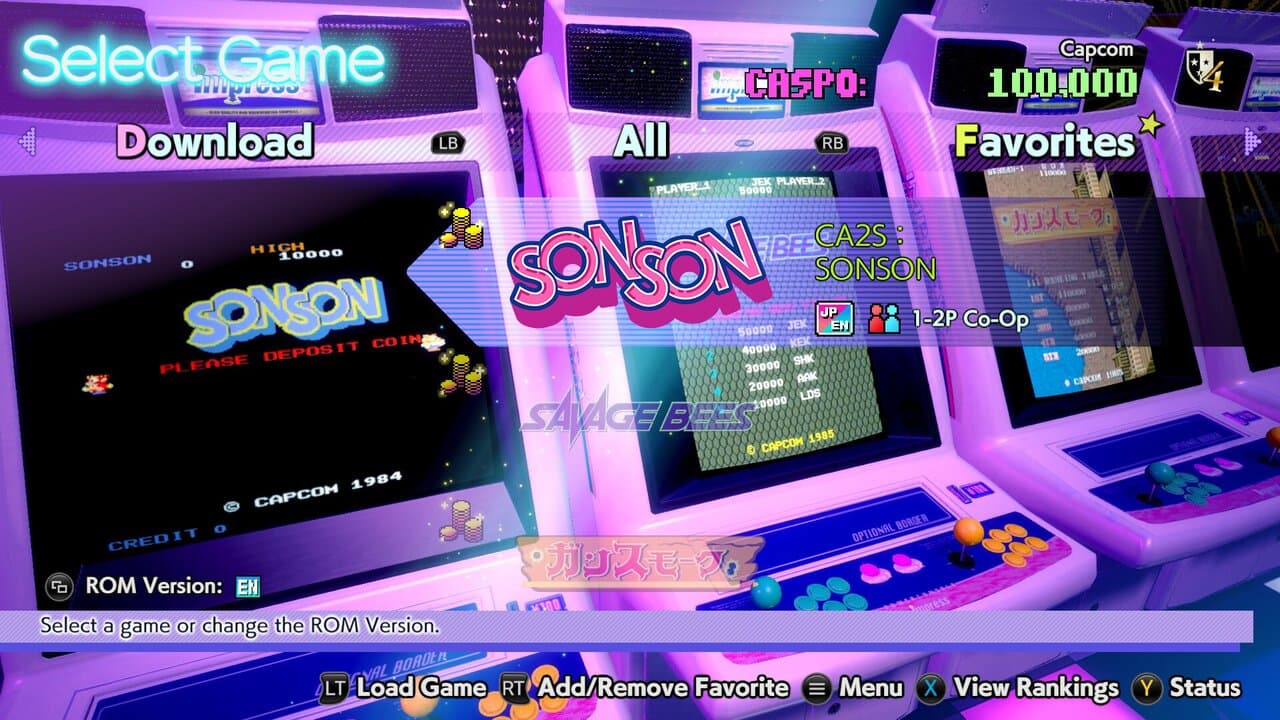 Captura 1 de Capcom Arcade 2nd Stadium