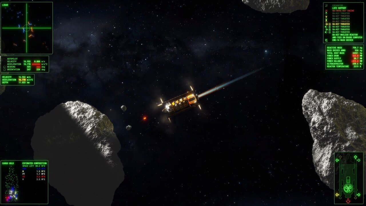 Captura 6 de ΔV: Rings of Saturn