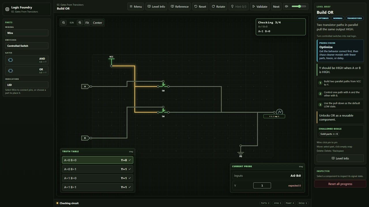 Captura 4 de Logic Foundry