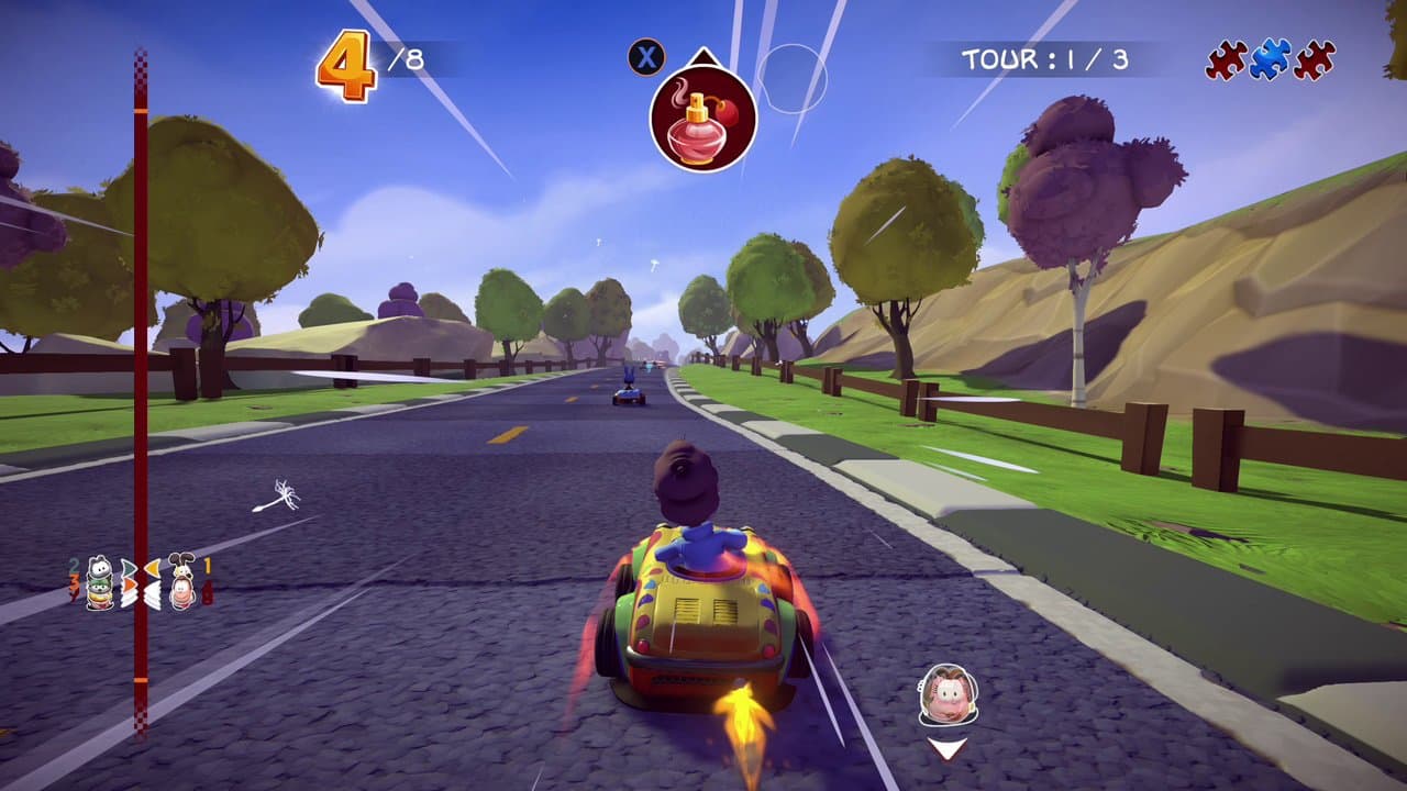 Captura 6 de Garfield Kart - Furious Racing