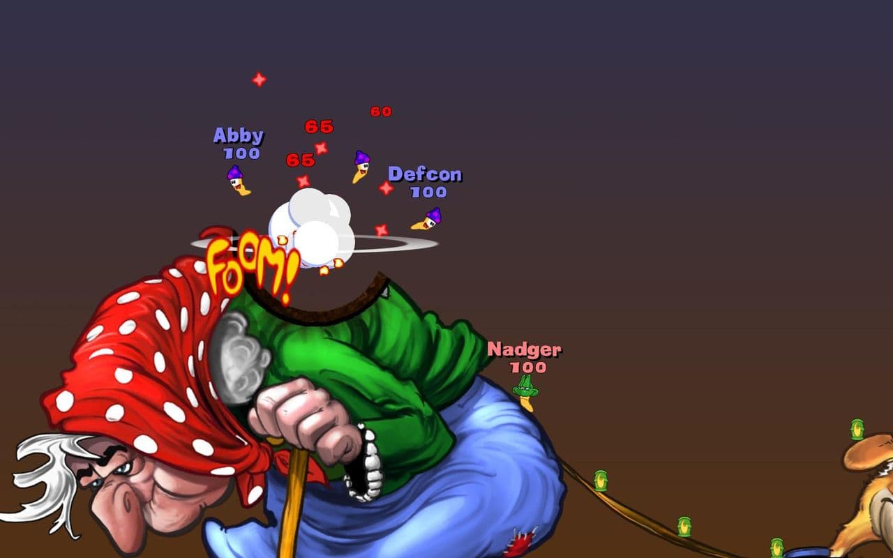 Captura 2 de Worms Reloaded