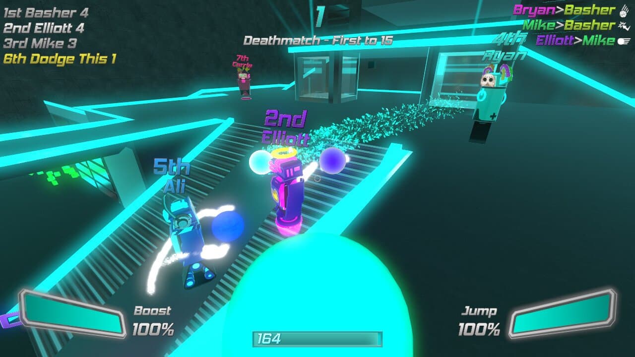 Captura 5 de Robot Roller-Derby Disco Dodgeball
