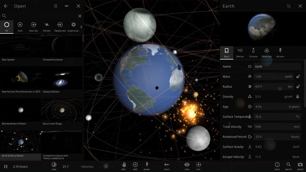 Captura 5 de Universe Sandbox ²