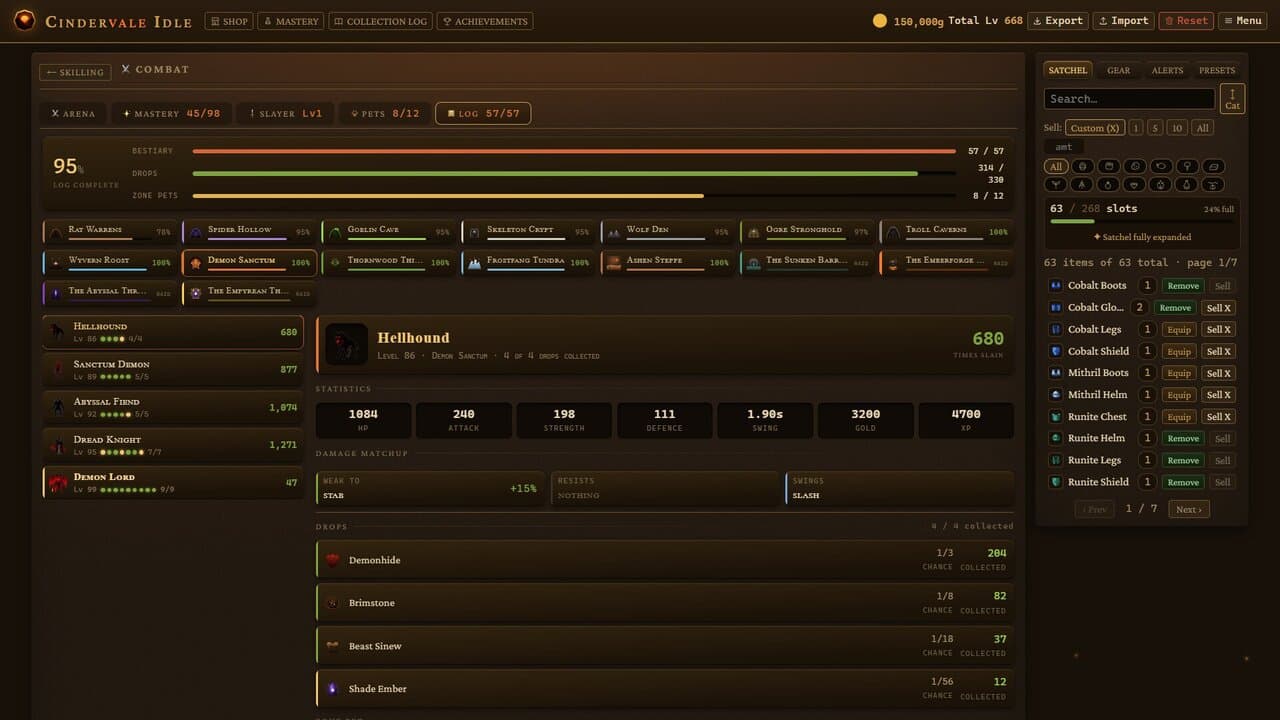 Captura 6 de Cindervale Idle