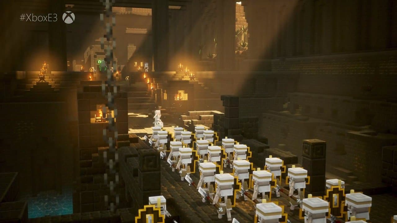 Captura 1 de Minecraft: Dungeons