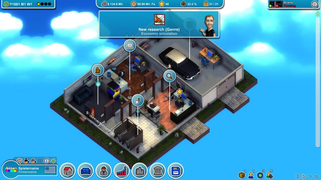 Captura 2 de Mad Games Tycoon