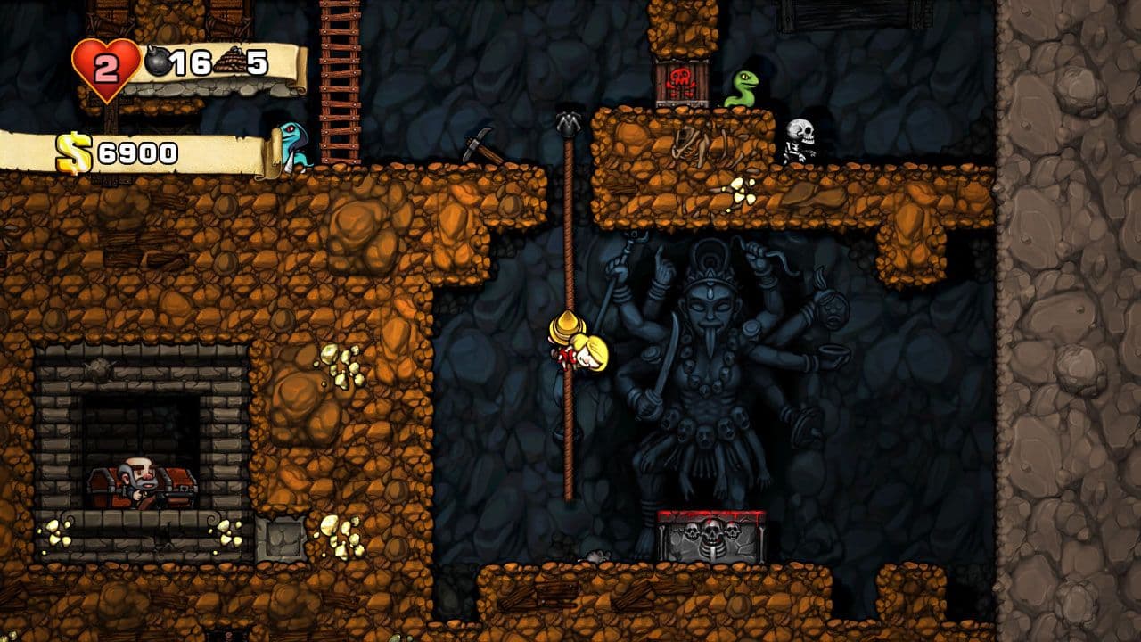 Captura 2 de Spelunky