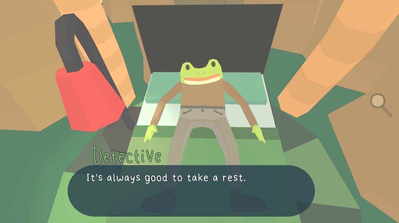 Captura 1 de The Haunted Island, a Frog Detective Game