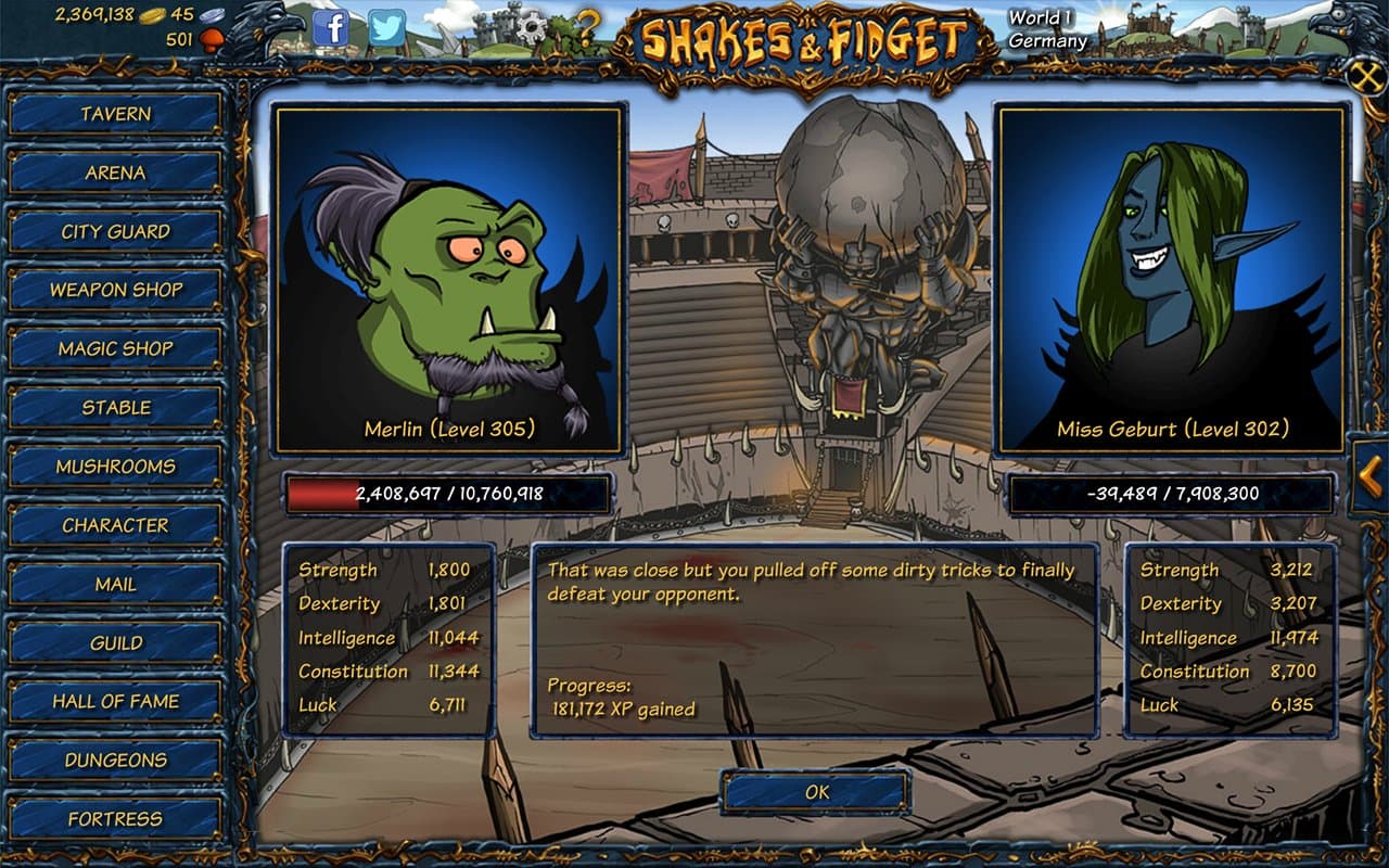Captura 3 de Shakes and Fidget