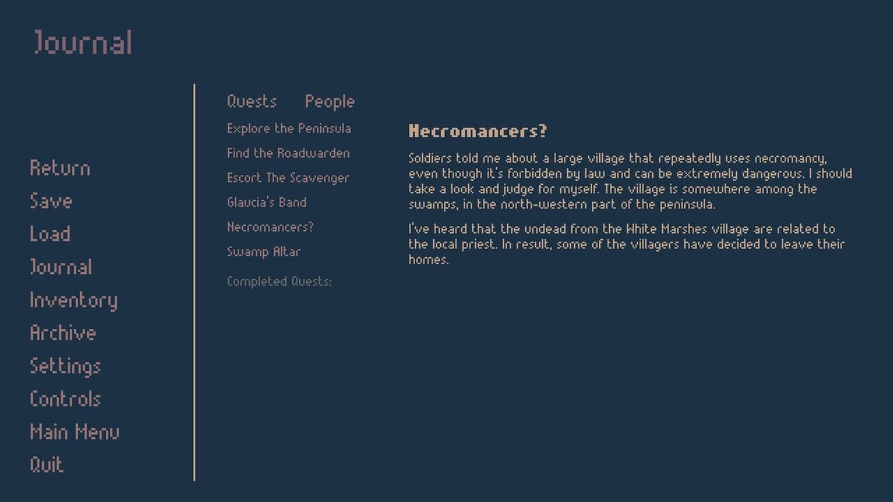 Captura 5 de Roadwarden