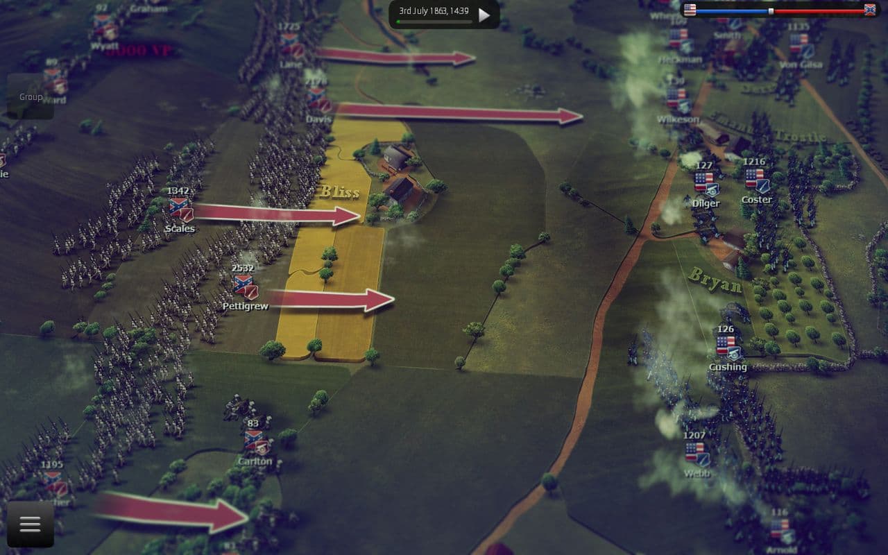 Captura 1 de Ultimate General: Gettysburg