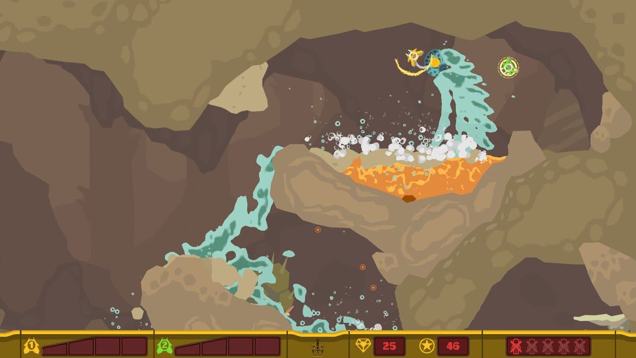 Captura 3 de PixelJunk Shooter