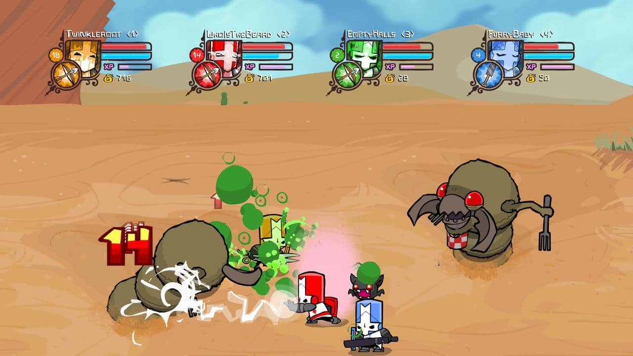 Captura 5 de Castle Crashers