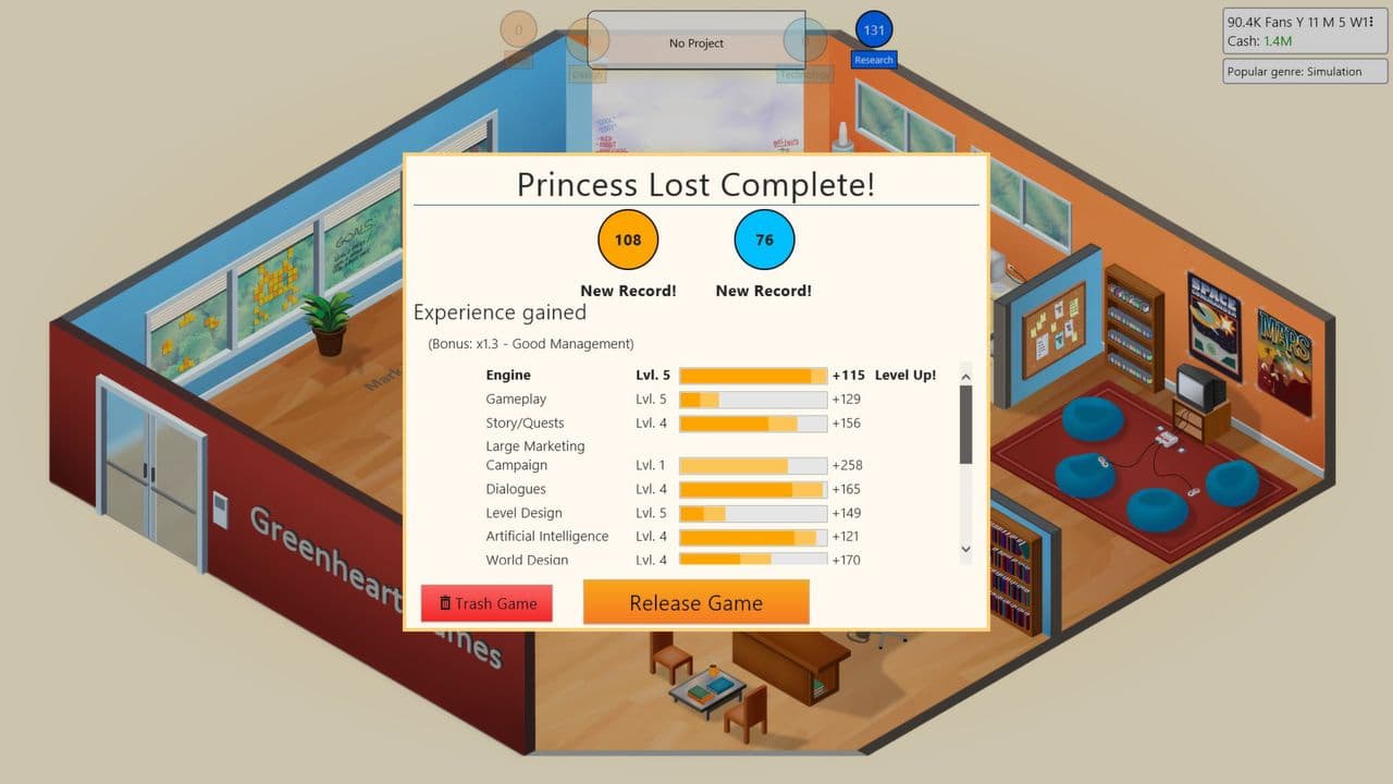 Captura 5 de Game Dev Tycoon