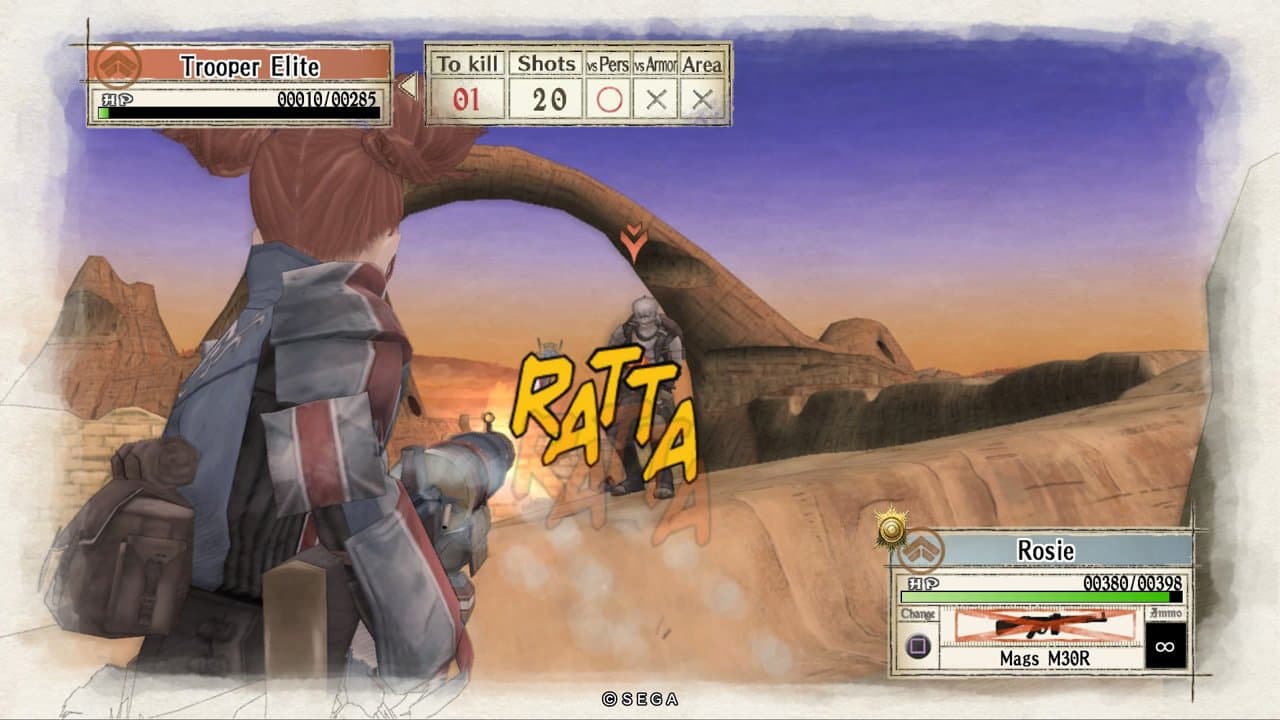 Captura 6 de Valkyria Chronicles