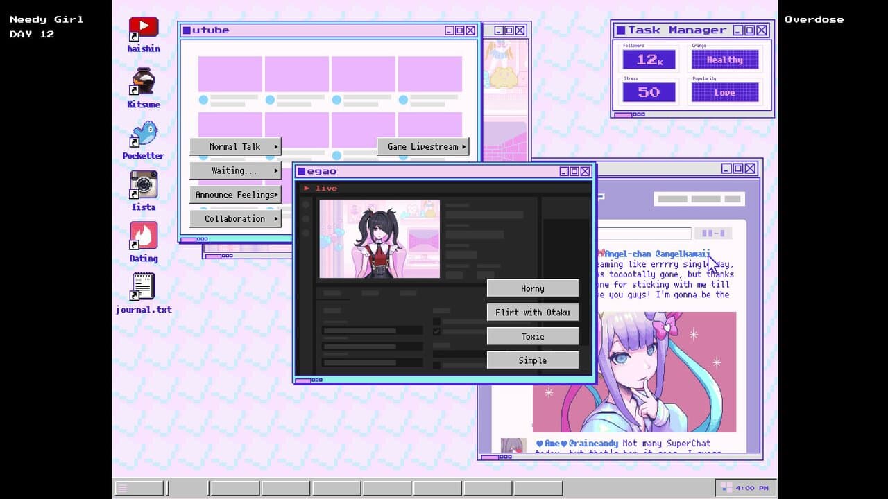 Captura 2 de Needy Girl Overdose