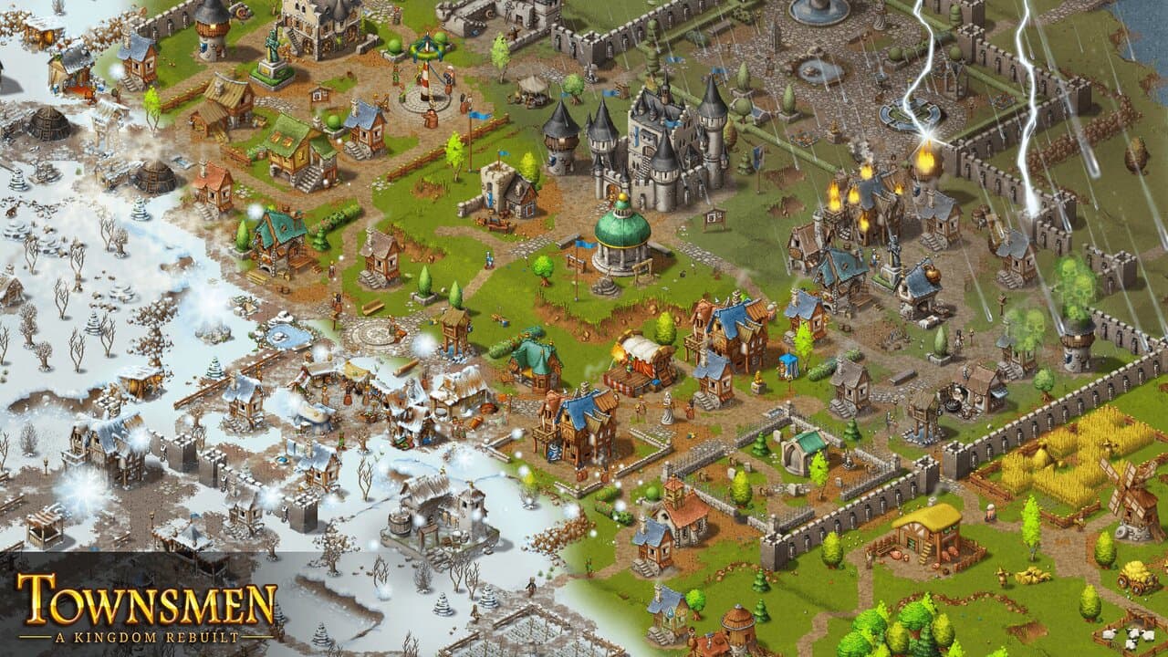 Captura 1 de Townsmen - A Kingdom Rebuilt