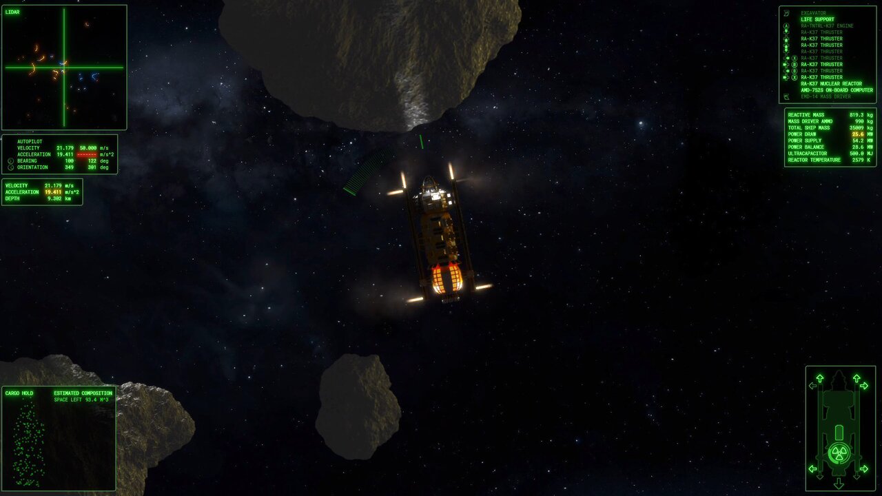 Captura 1 de ΔV: Rings of Saturn
