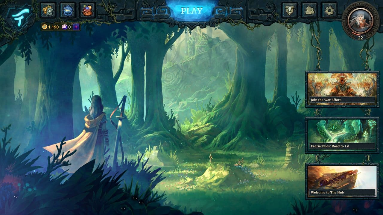 Captura 1 de Faeria